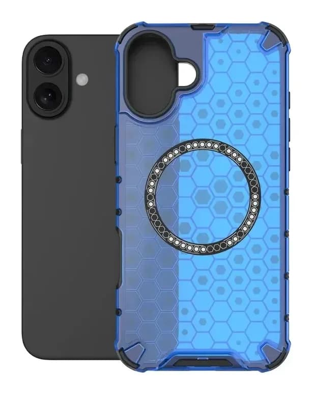 Чехол-накладка G-Case Для iPhone 16 / 6601111405A (голубой)