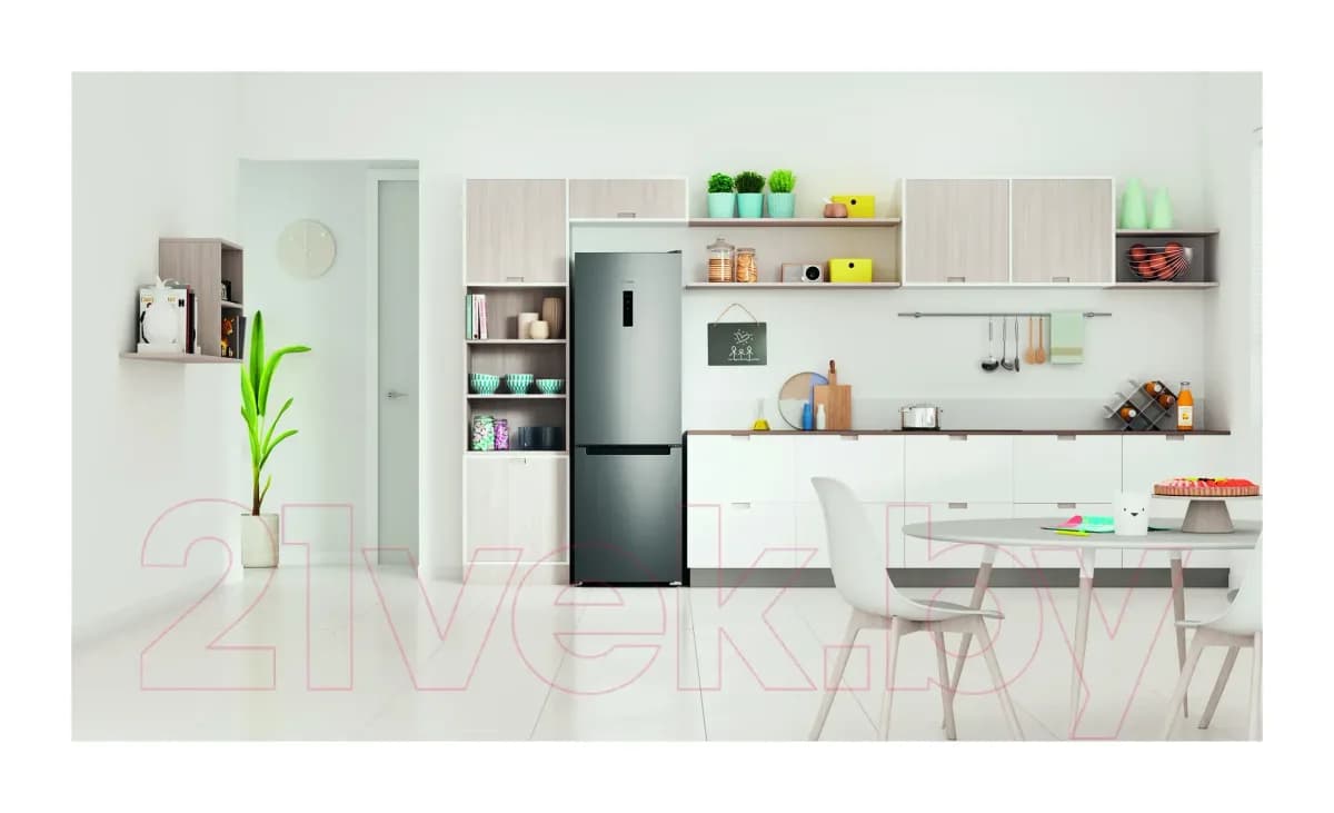 Холодильник с морозильником Indesit ITS 5180 NG