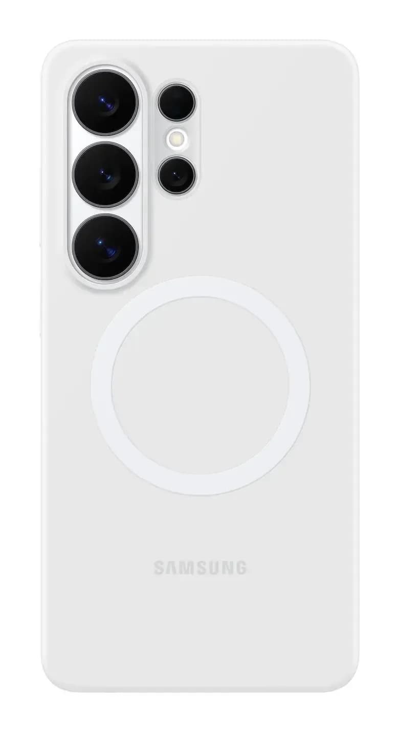Чехол-накладка Samsung Silicone Magnet Case S26 Ultra / EF-ES948CWEGRU (белый)