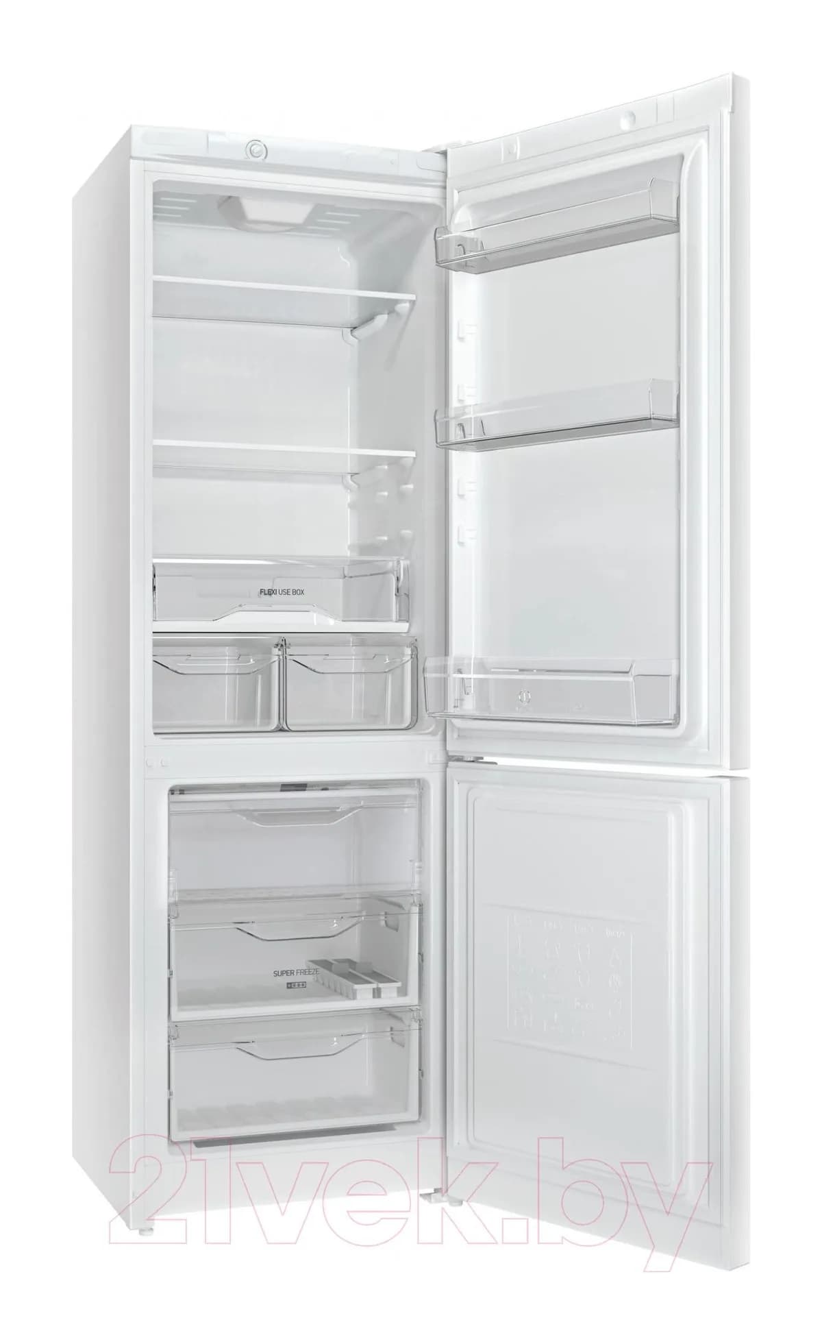 Холодильник с морозильником Indesit DS 4180 W