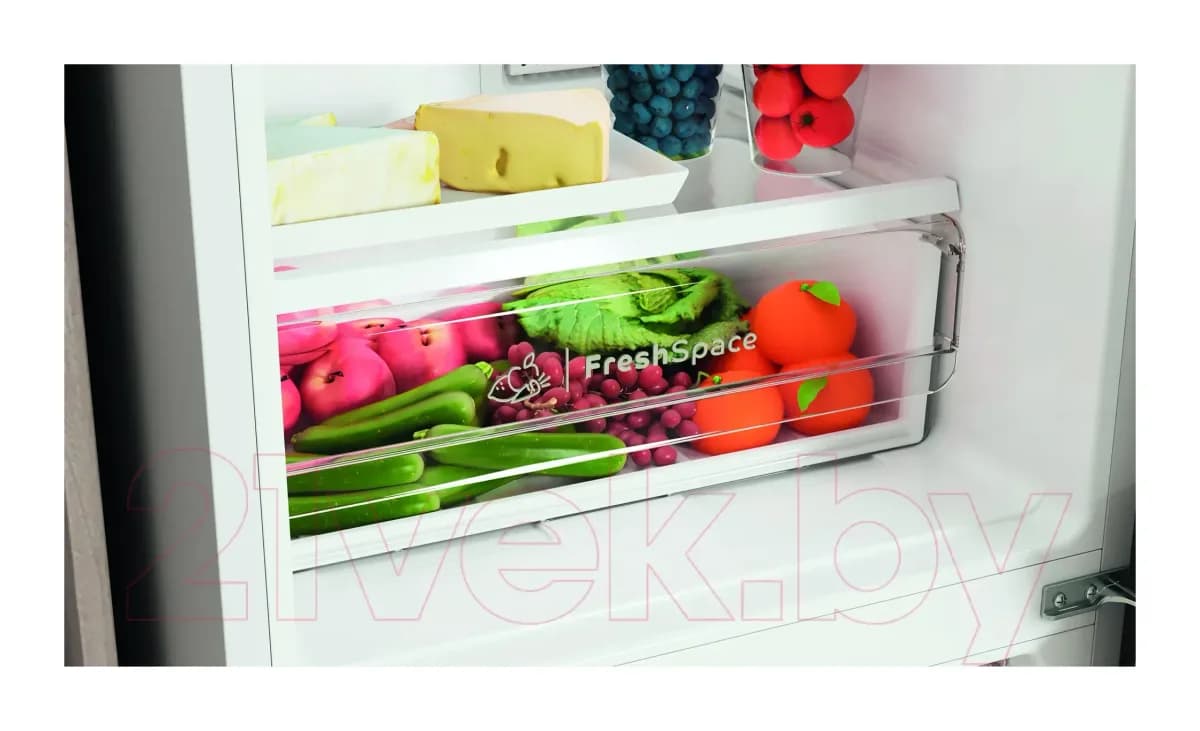 Холодильник с морозильником Indesit ITR 4160 W