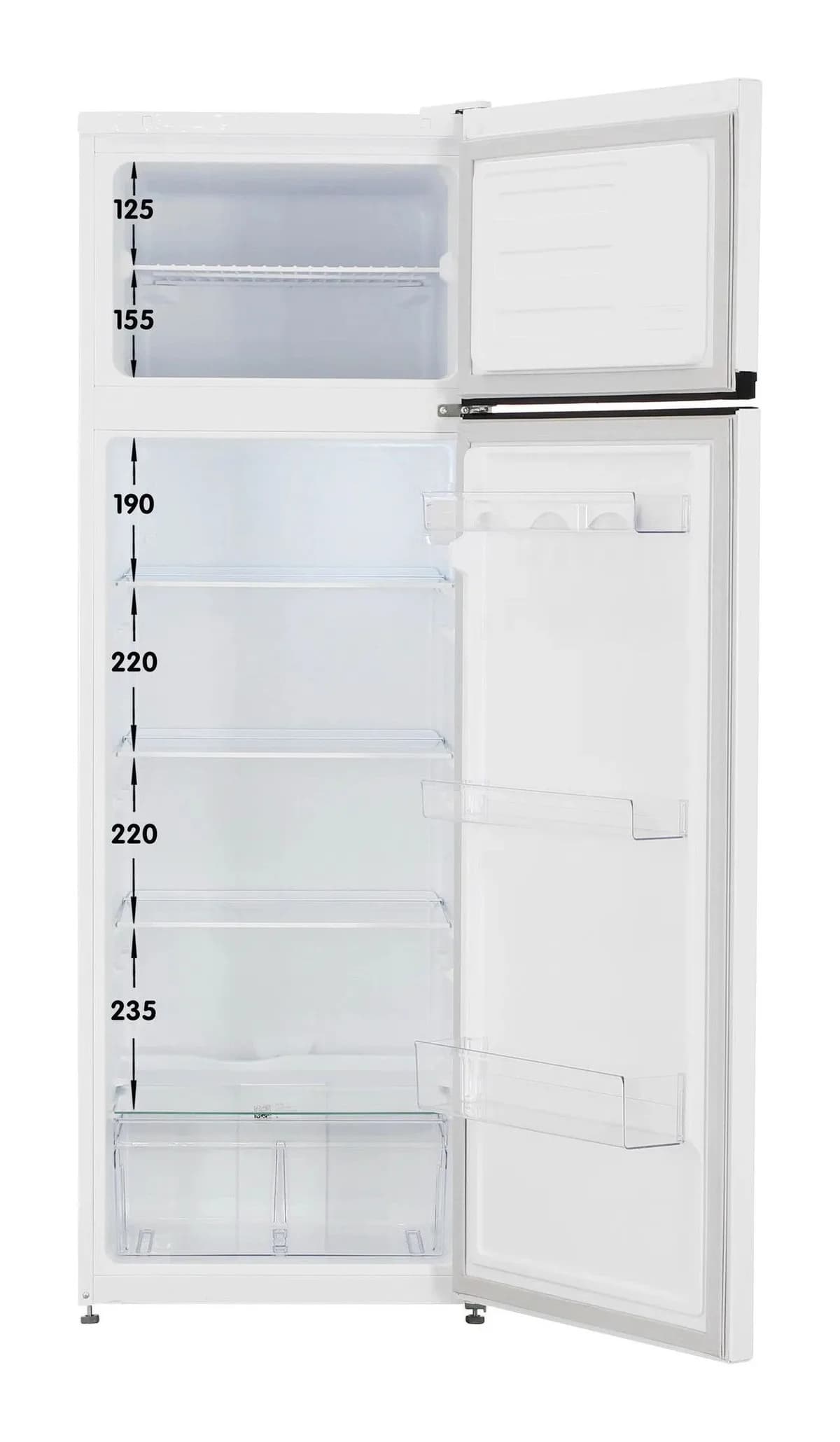 Холодильник с морозильником Beko B1RDSK280W