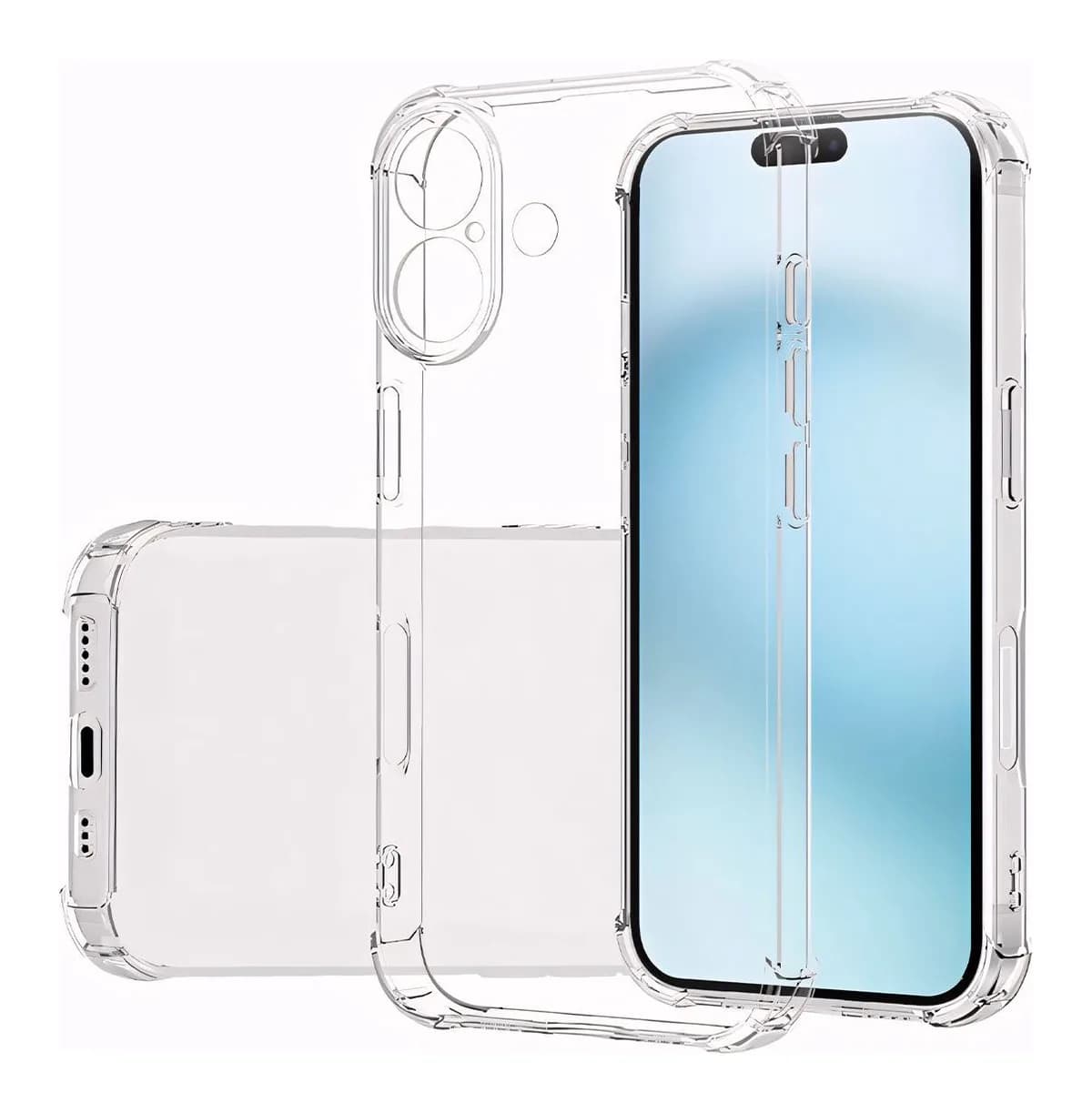 Чехол-накладка Case Better One для iPhone 16 (прозрачный)