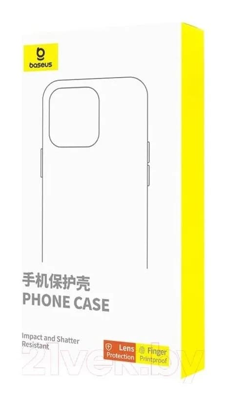 Чехол-накладка Baseus Synthetic Fiber Series для iPhone 15 Plus / 660157942A