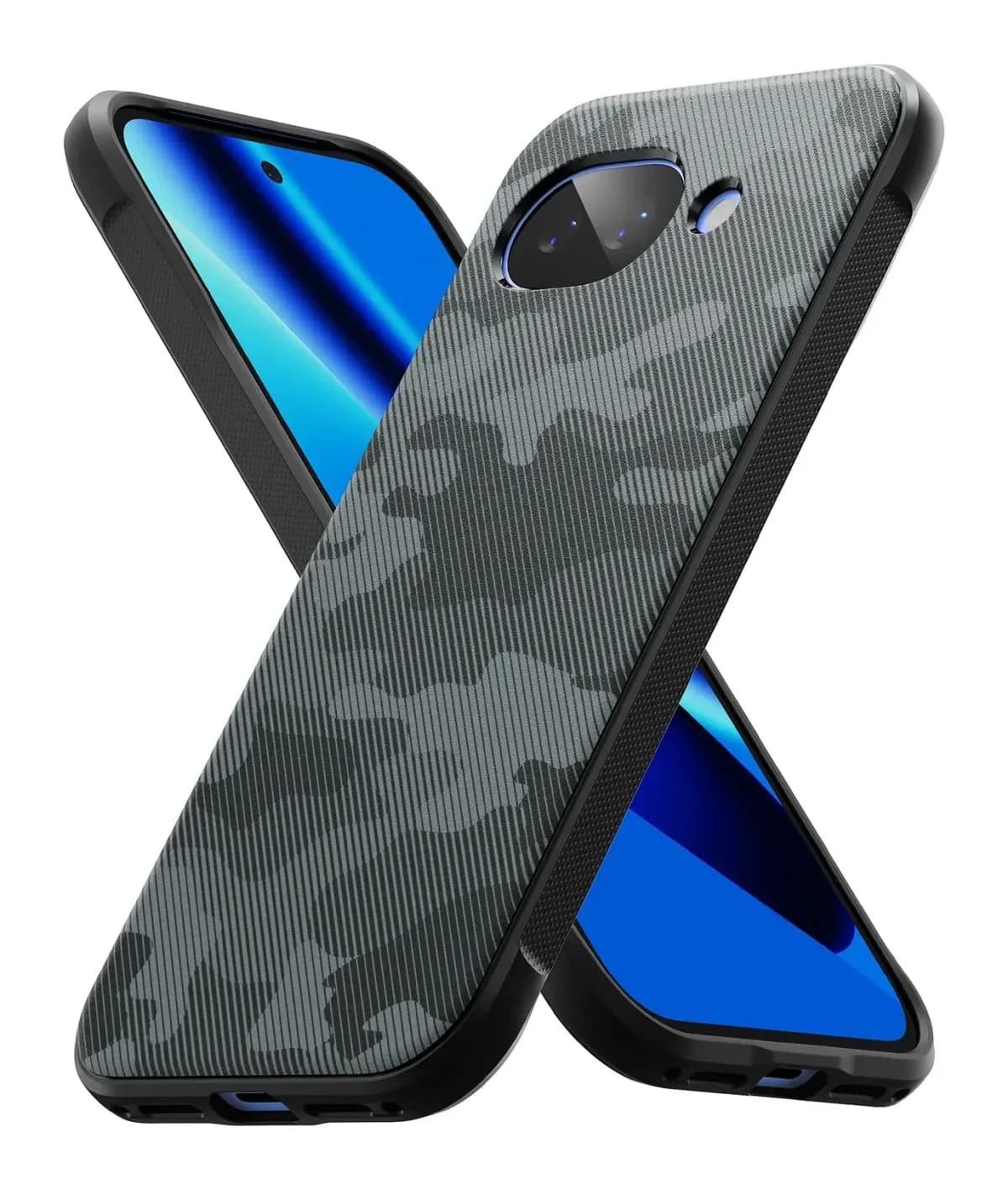 Чехол-накладка Ringke Onyx для Pixel 10a (Camo Black)