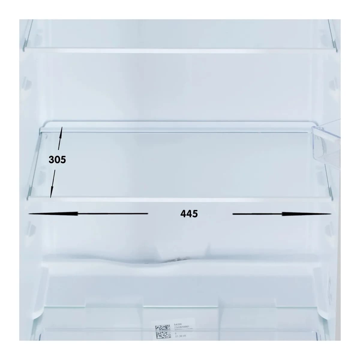 Холодильник с морозильником Beko B1RDSK280W
