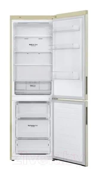 Холодильник с морозильником LG DoorCooling+ GA-B459CEWL
