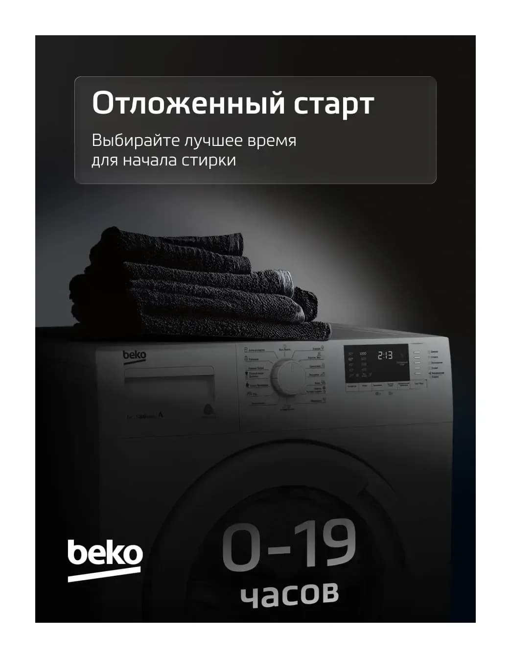 Стиральная машина Beko WSRE6512ZAA