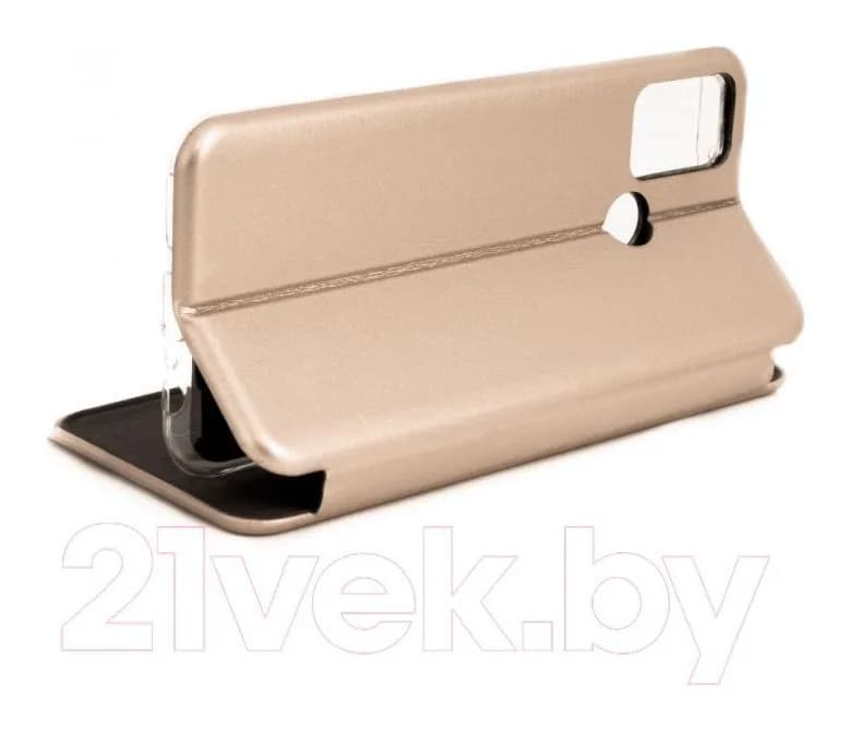 Чехол-книжка Case Magnetic Flip для Honor 9A (золото)