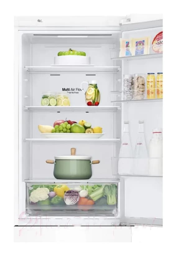 Холодильник с морозильником LG DoorCooling+ GA-B459CQWL