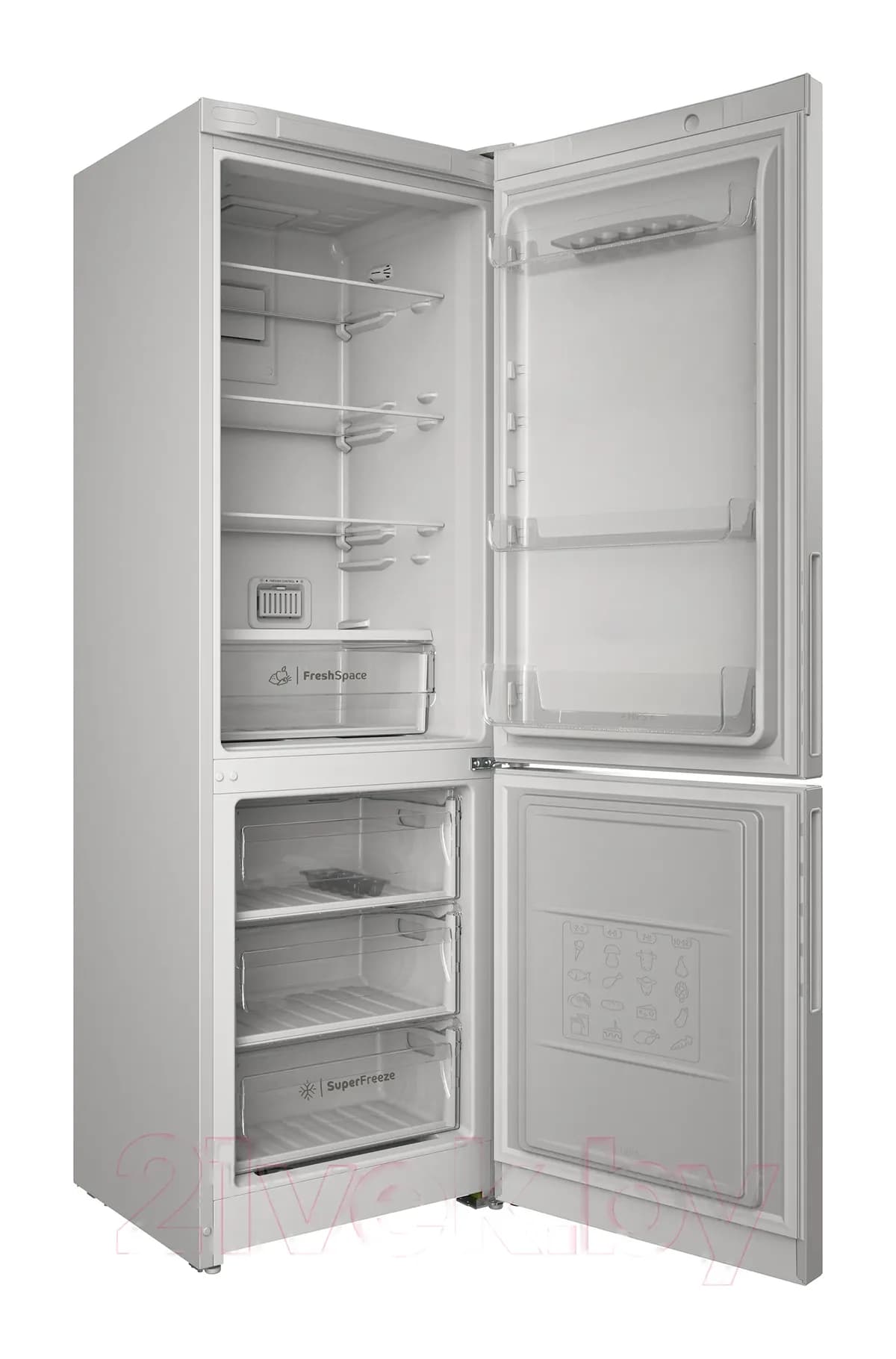 Холодильник с морозильником Indesit ITR 5180 W