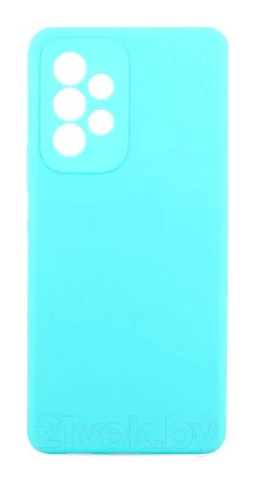 Чехол-накладка Case Coated для Galaxy A53 (бирюзовый)