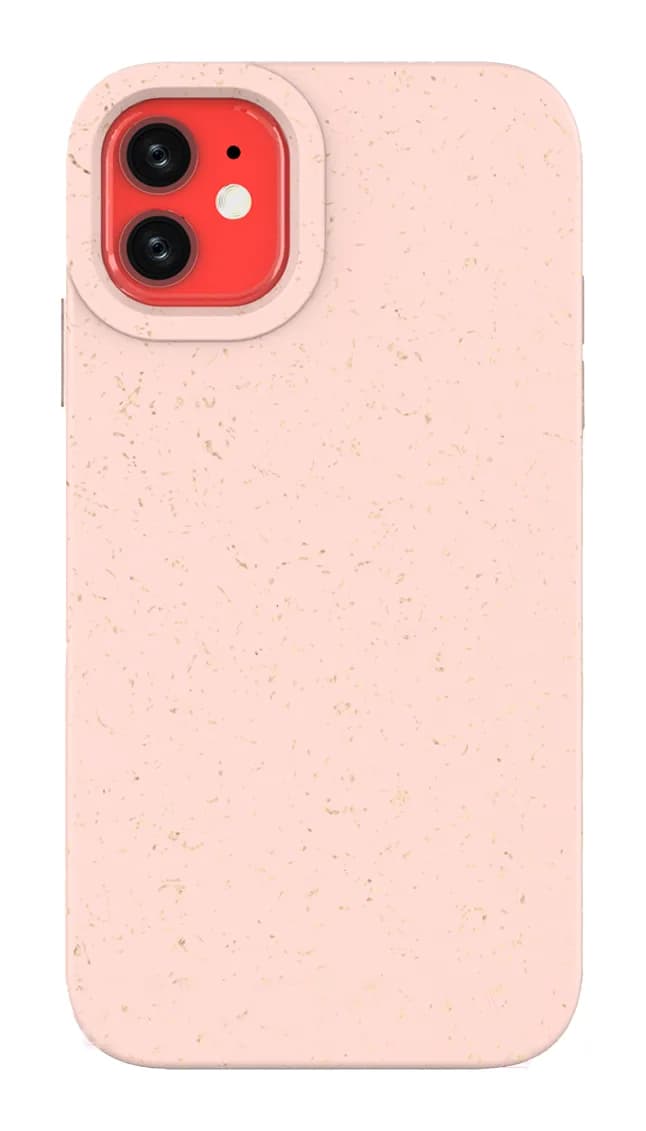 Чехол-накладка Case Recycle для iPhone 12 (розовый матовый)