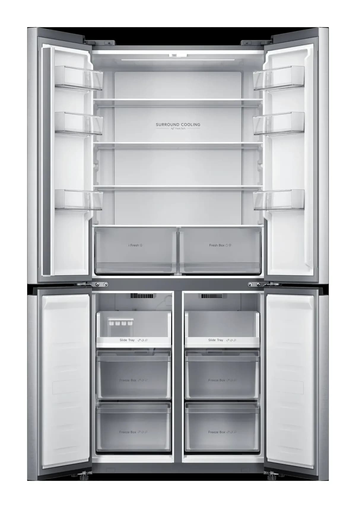 Холодильник с морозильником Xiaomi Mijia Refrigerator Cross Door 451L