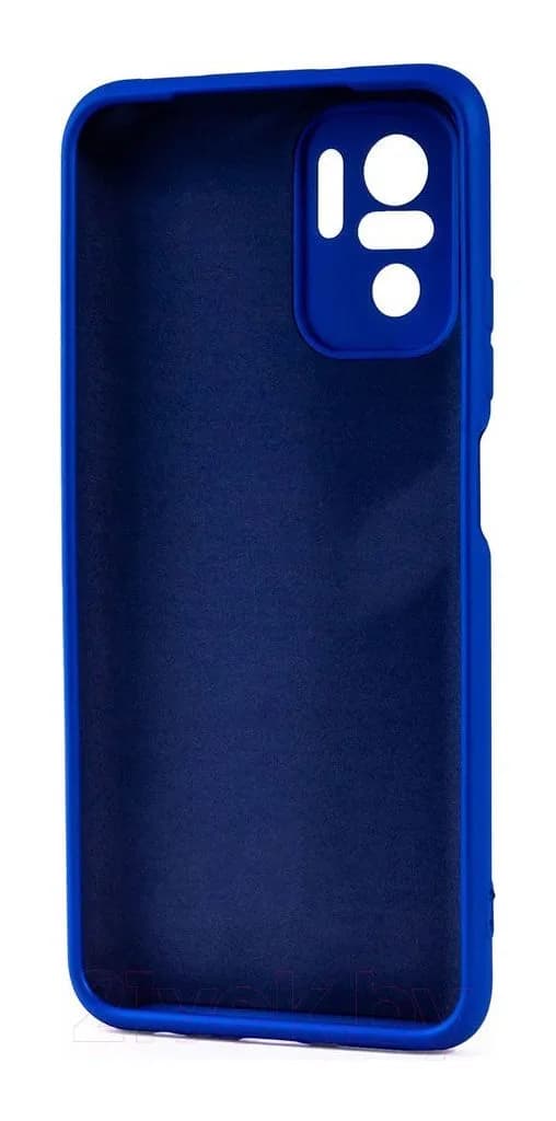 Чехол-накладка Case Coated для Redmi Note 10 (4G)/Redmi Note 10S (синий)