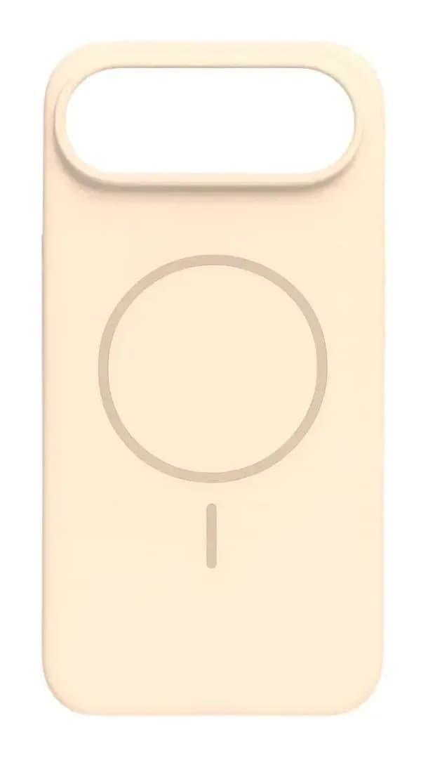 Чехол-накладка Bingo Silicone Magnetic для Apple iPhone 17 Air (пудровый)