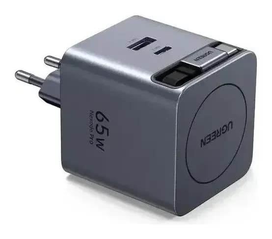 Зарядное устройство сетевое Ugreen X614 / 65822 (серый космос)