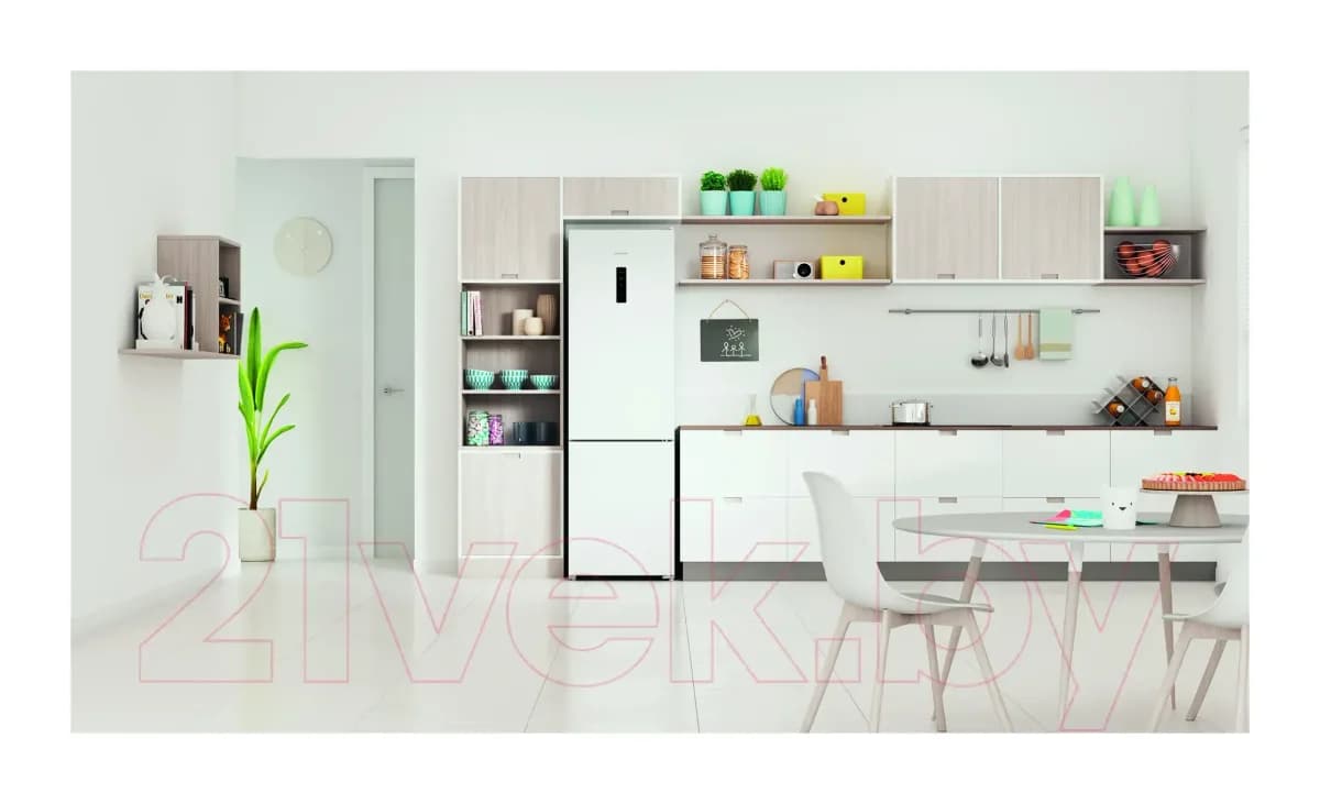 Холодильник с морозильником Indesit ITR 5200 W