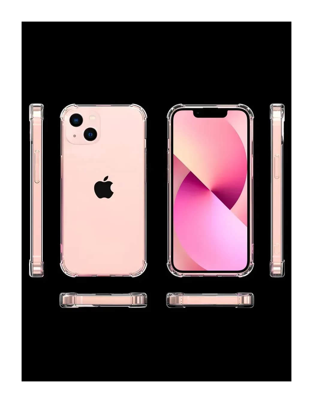 Чехол-накладка Case Better One для iPhone 14 (прозрачный)