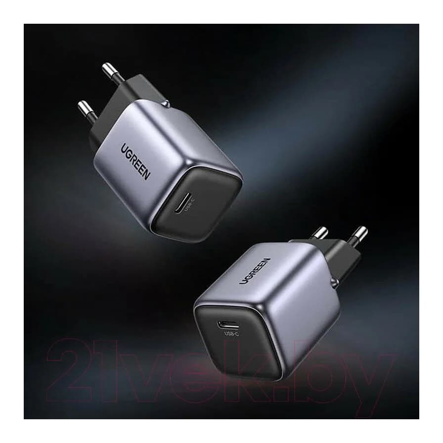 Адаптер питания сетевой Ugreen Nexode 20W USB-C CD318 / 90664 (серый)