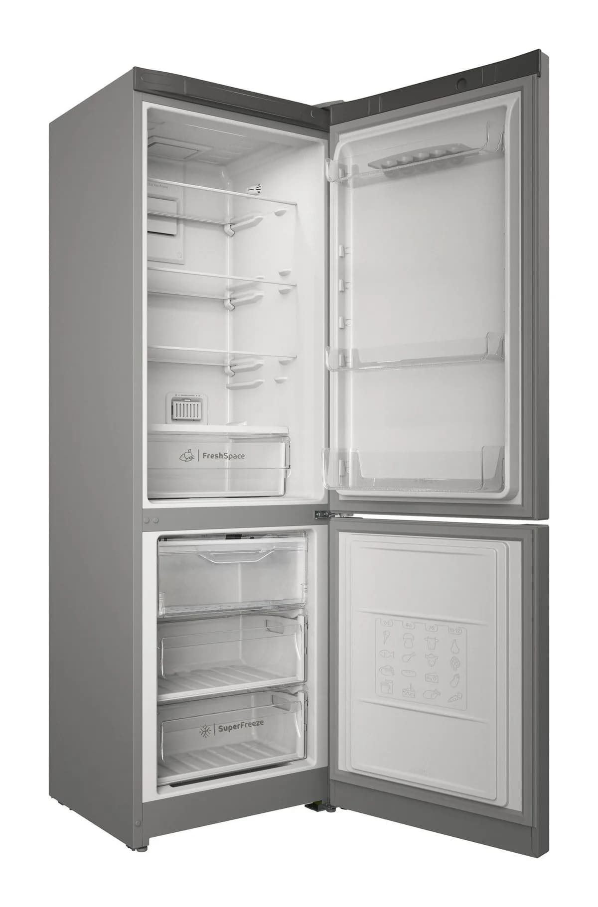 Холодильник с морозильником Indesit ITS 5180 G