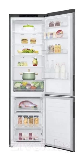 Холодильник с морозильником LG GA-B509CLCL