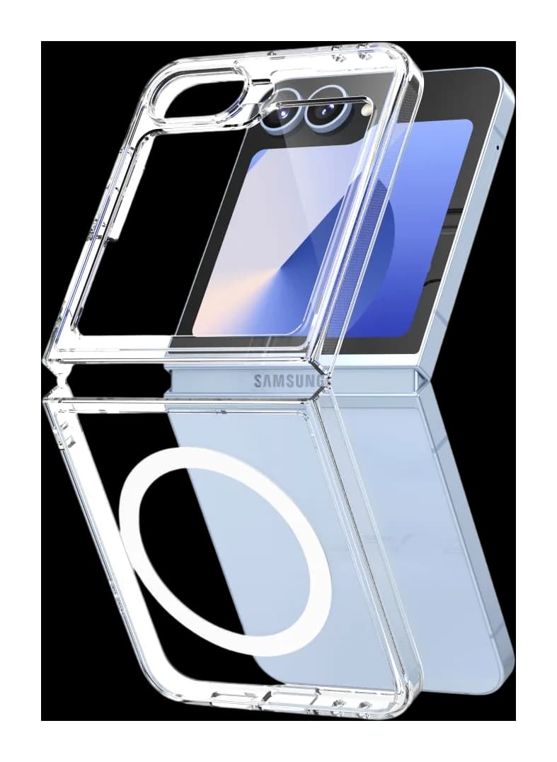 Чехол-накладка Ringke Fusion Magnetic Magsafe для Galaxy Z FLIP 6 (Clear)