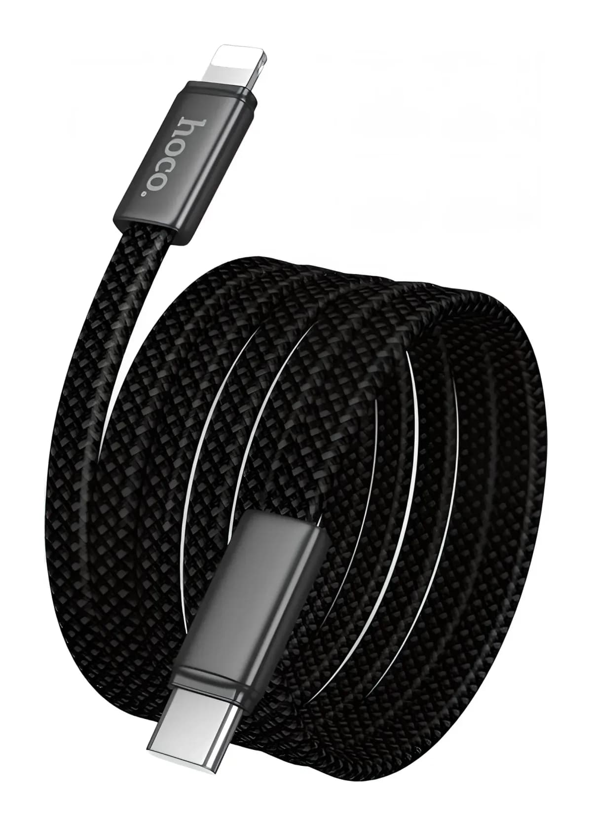 Зарядный кабель Hoco X125 Exceso PD30W Lightning (черный)