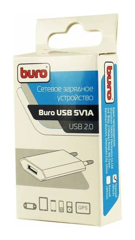 Адаптер питания сетевой Buro TJ-164B (черный)