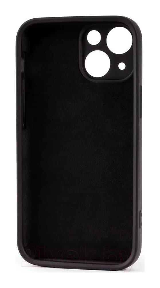 Чехол-накладка Case Coated для iPhone 13 Mini (черный)