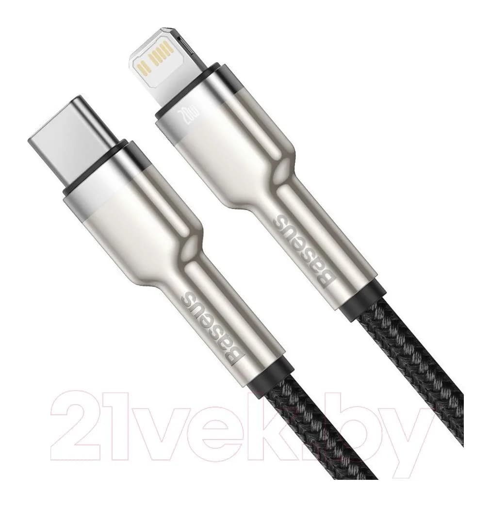 Зарядный кабель Baseus Lightning - USB Type-C / CATLJK-A01 (1м, черный)