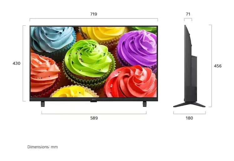 Телевизор LG 32" 32LB650B6LA