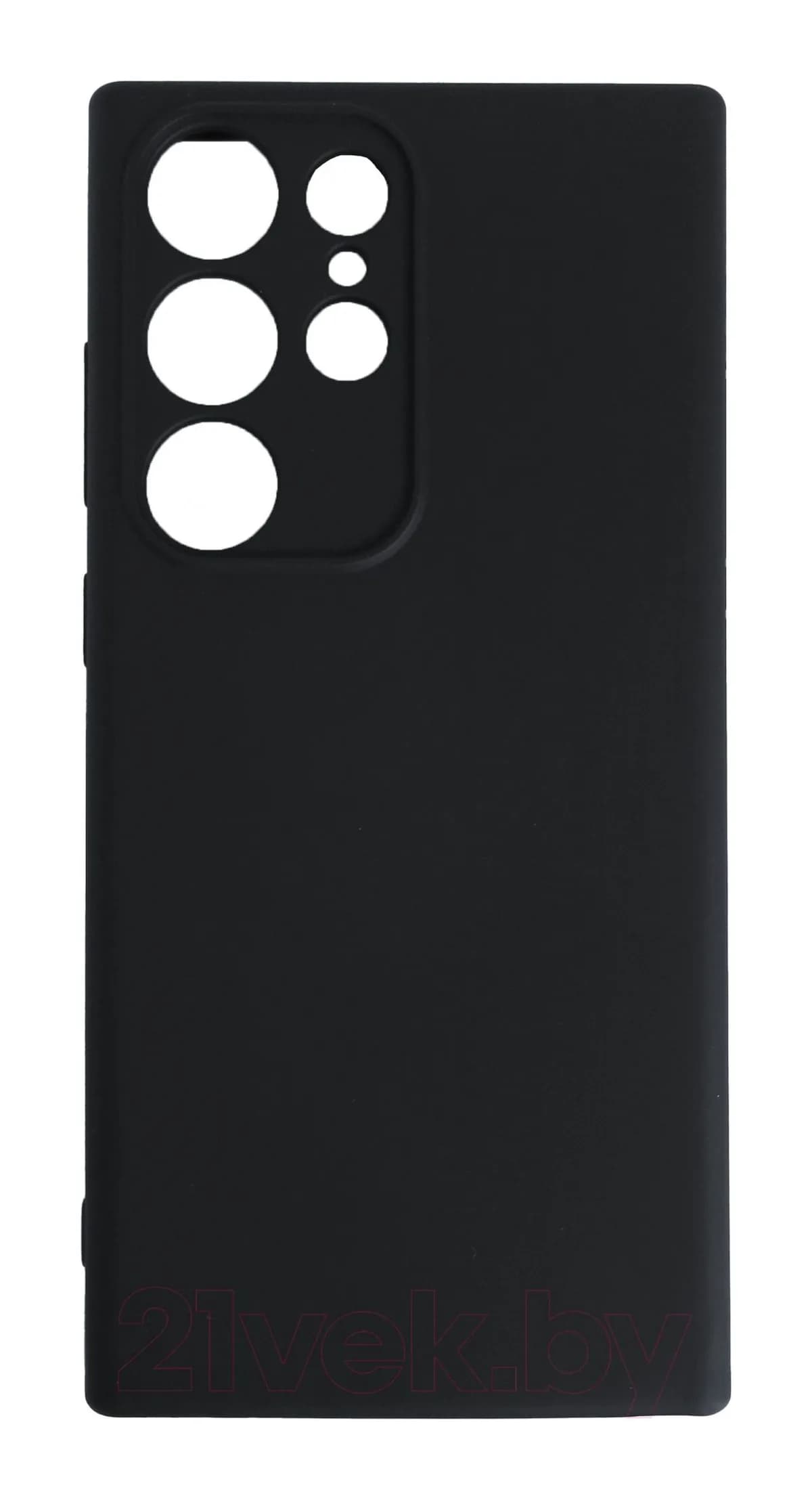 Чехол-накладка Case Coated для Galaxy S23 Ultra (черный)