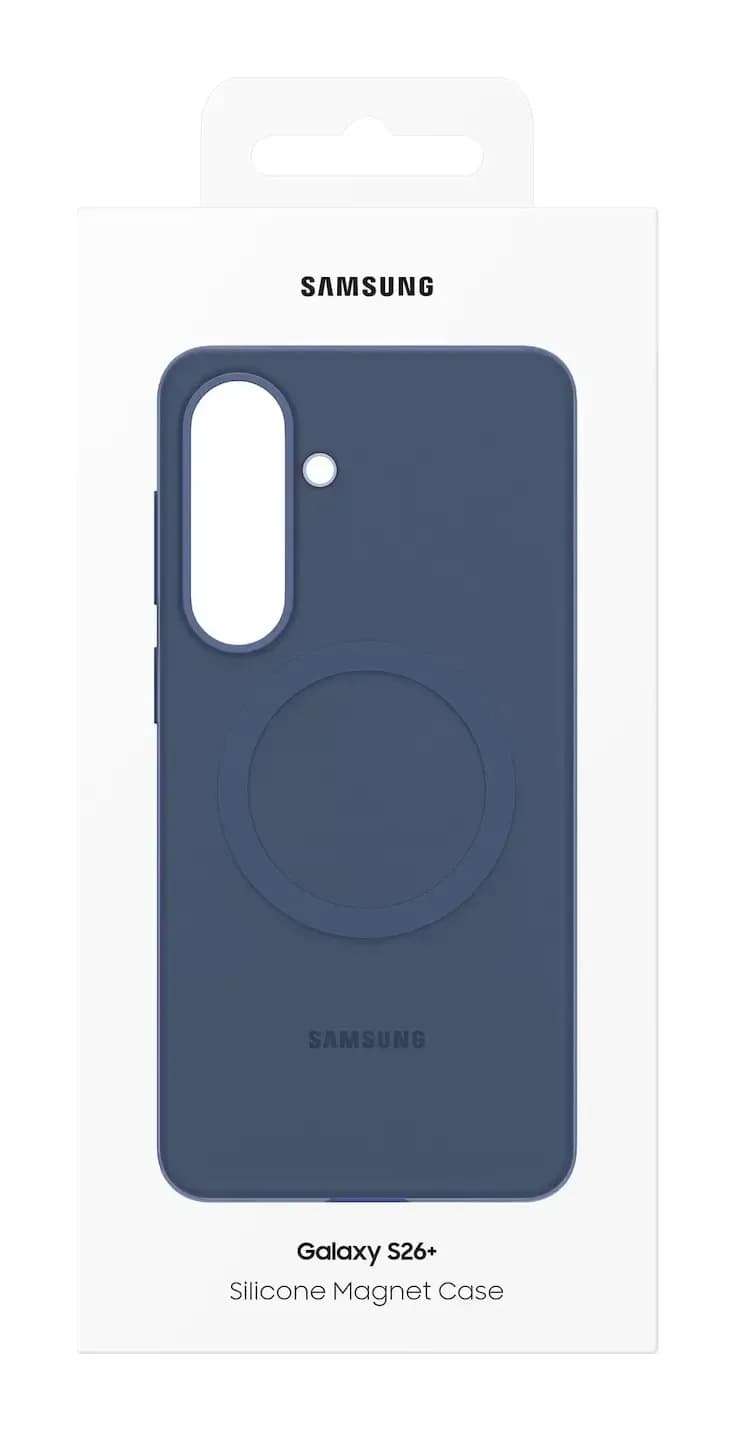 Чехол-накладка Samsung Silicone Magnet Case S26+ / EF-ES947CVEGRU (сине-фиолетовый)