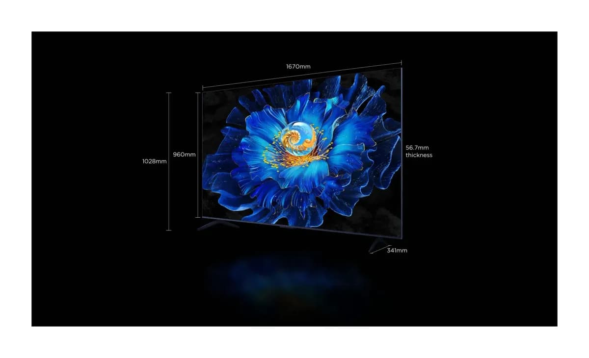 Телевизор TCL 75" 75MQLED70K (miniLED)