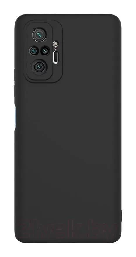 Чехол-накладка Case Cheap Liquid для Xiaomi Redmi Note 10 Pro (черный)