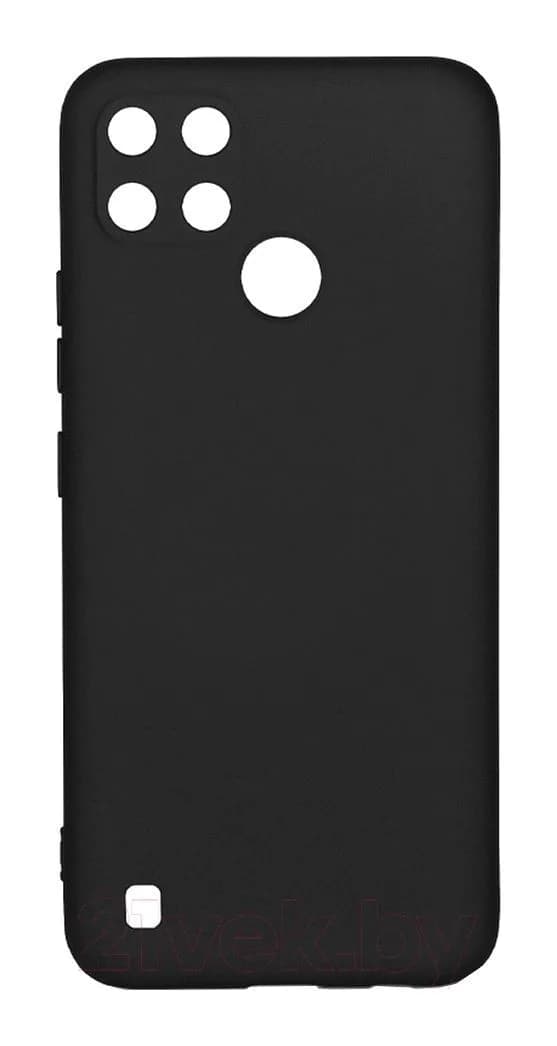 Чехол-накладка Case Coated для Realme C21Y (черный)