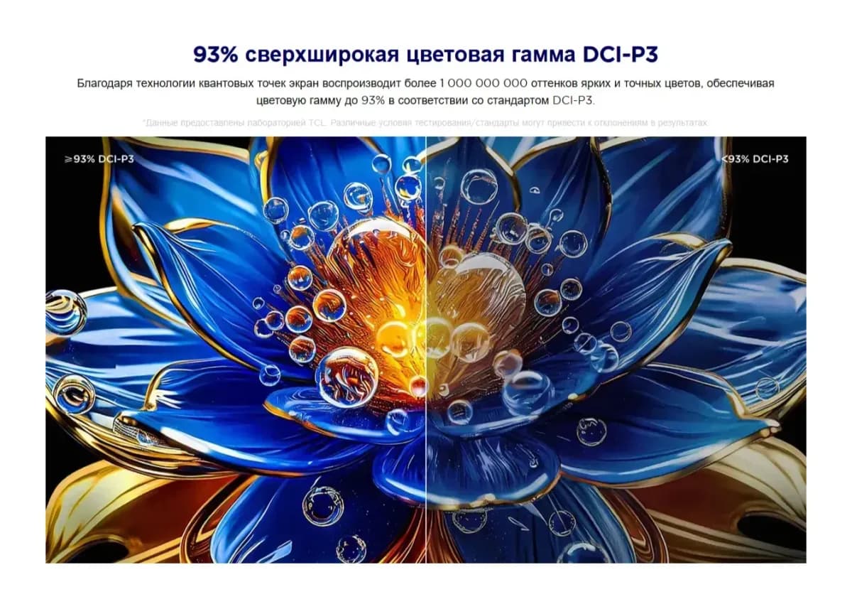 Телевизор TCL 50" 50P79L