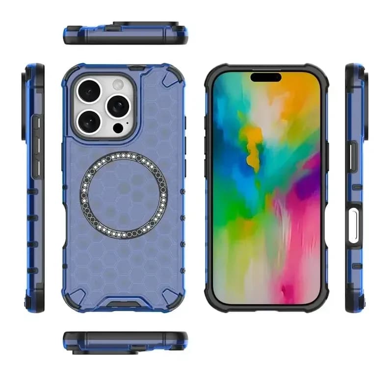 Чехол-накладка G-Case Для iPhone 16 Pro / 6601111402A (голубой)