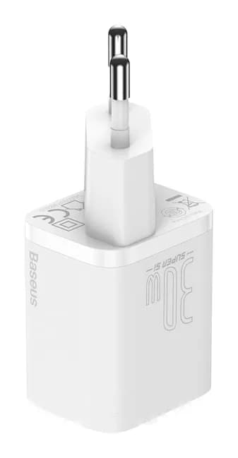 Адаптер питания сетевой Baseus Super Si Pro 1С 30W / CCSUP-J02 (белый)