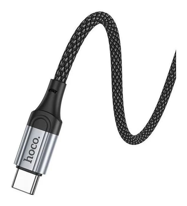Зарядный кабель Hoco X102 Type-C (1м, черный)