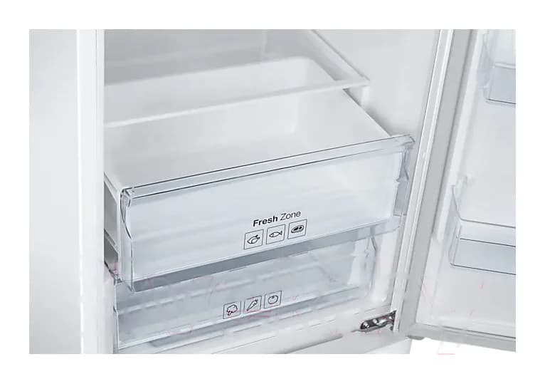 Холодильник с морозильником Samsung RB37A5200WW/WT