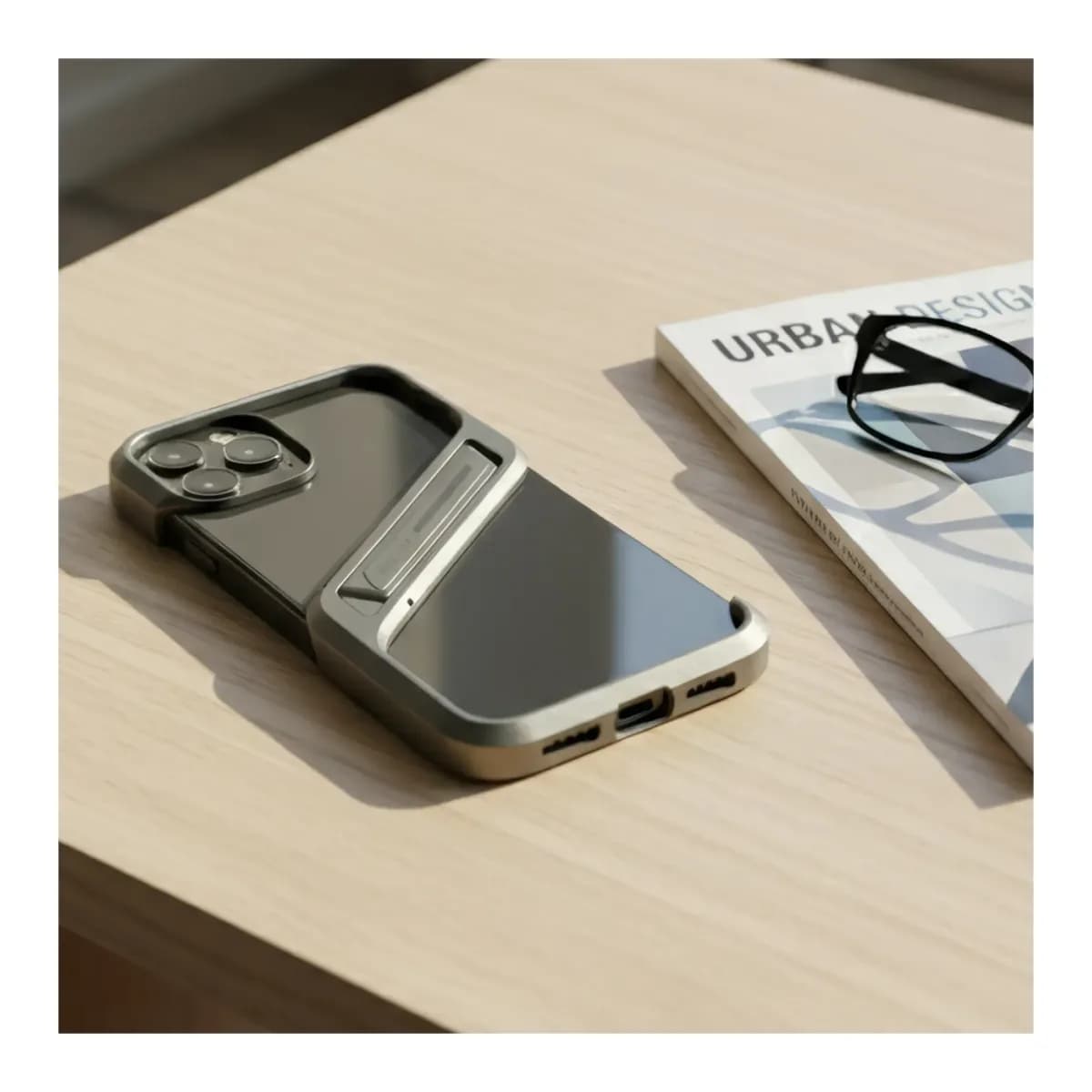 Чехол-бампер G-Case Для iPhone 16 Pro / 6601120708C (серый)