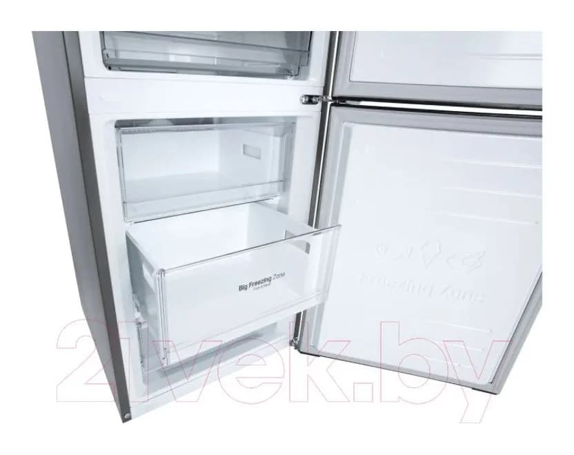 Холодильник с морозильником LG DoorCooling+ GA-B459CLWL
