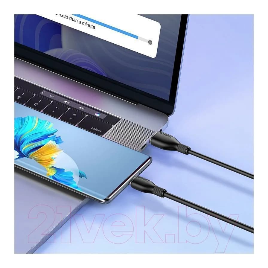 Зарядный кабель Baseus Pudding USB to Type-C 100W / P10355703111-01 (2м, черный)