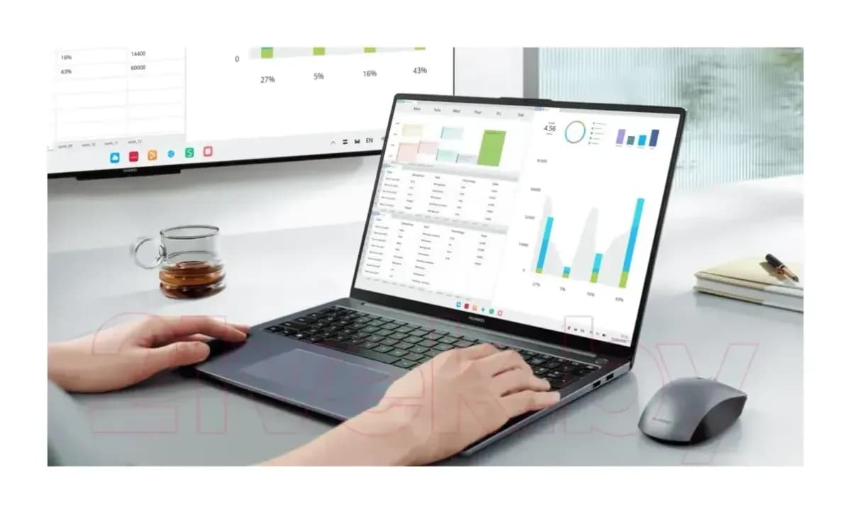 Ноутбук Huawei MateBook D 16 MCLG-X без ОС (53014QKW)