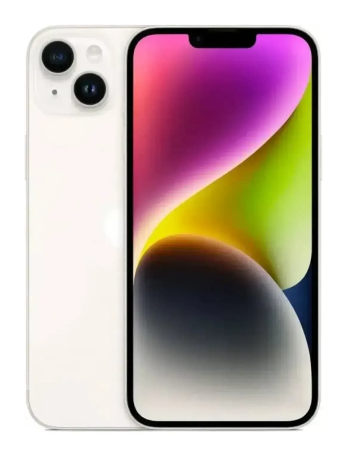 Смартфон восстановленный Apple iPhone 14 128GB Flip Грейд C (звездный свет)