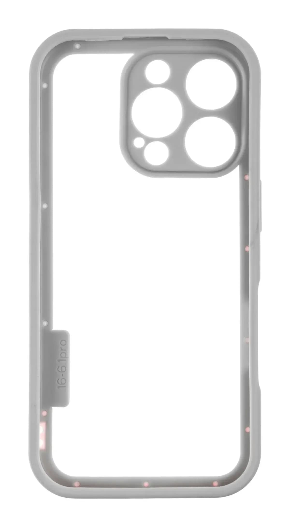 Чехол-накладка G-Case Для iPhone 16 Pro / 6601110764E (розовый/белый)