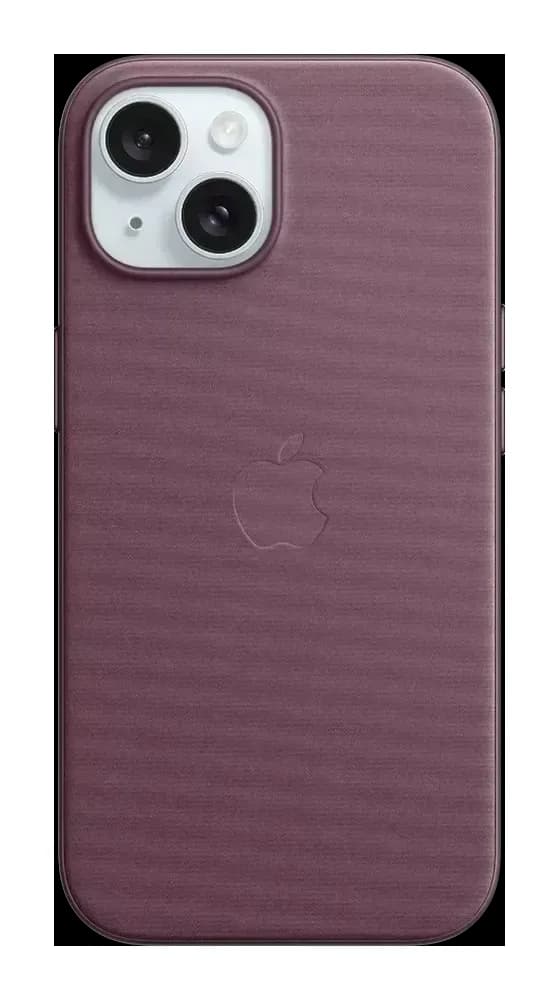 Чехол-накладка Apple FineWoven Case w/MagSafe для iPhone 15 Mulberry / MT3E3ZM/A
