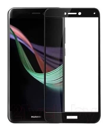 Защитное стекло для телефона Case Full Screen для Huawei P8 Lite 2017 (черный)